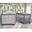 Tulip Juvenile Urban Convertible Crib With 3 Drawer Dresser XL