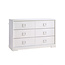 Nest Juvenile Lello Collection Double Dresser In White