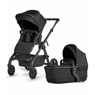 Silver Cross Silver Cross Wave Complete Stroller With Bassinet Onyx