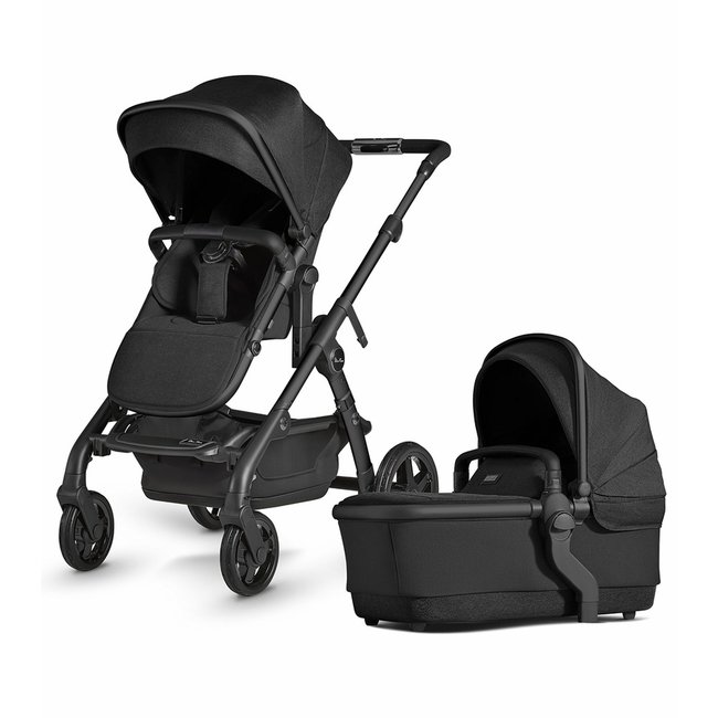 Silver Cross Wave Complete Stroller With Bassinet Onyx