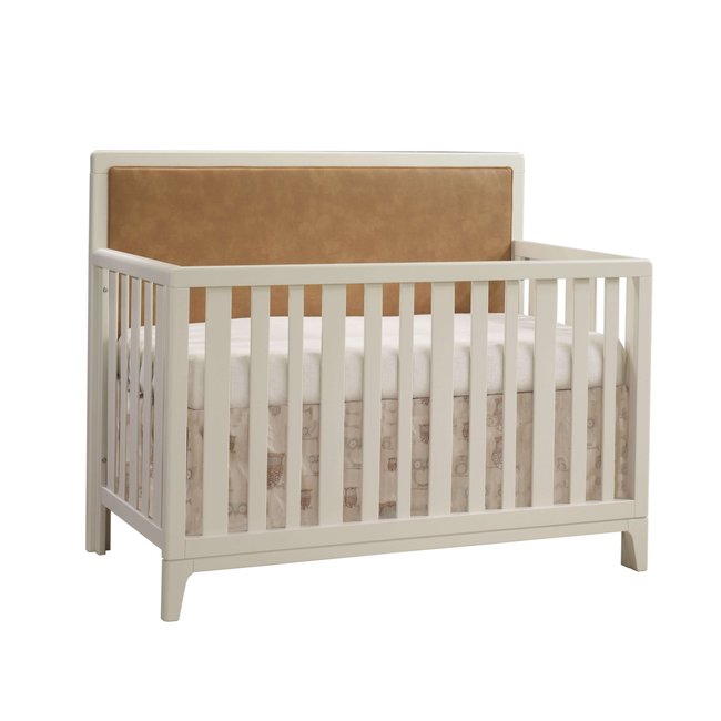 Natart Kyoto Convertible Crib With Upholstered Panel