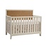 Natart Kyoto Convertible Crib With Upholstered Panel