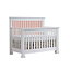 Natart Taylor 5 In 1 Convertible Crib With Upholstered Panel