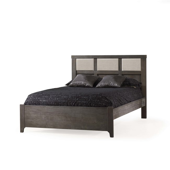 Natart Rustico Double Bed-Full Size  54" With Low Profile Footboard