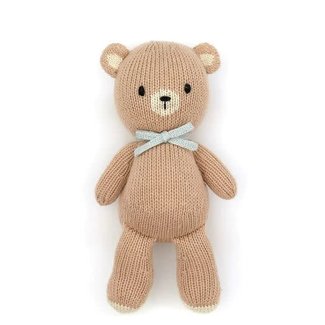 TunTun Baby Tun Tun The Baby Bear Beige & Light Blue 12"