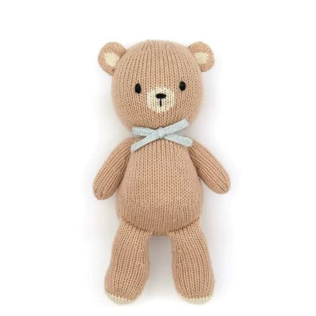 Tun Tun The Baby Bear Beige & Light Blue 12"