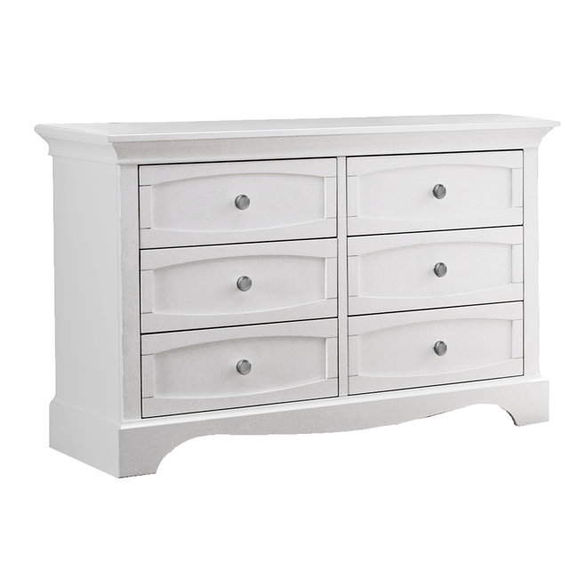 Pali Furniture Enna Double Dresser In Vintage White