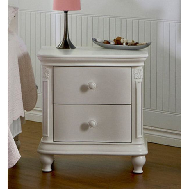 Pali Furniture Gardena Nightstand In White