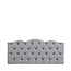 Romina Cleopatra Tufted Headboard Panel For Convertible Crib/Full Bed With Open Back