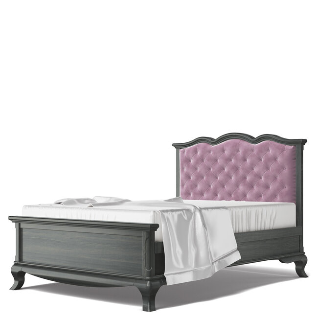 Romina Cleopatra Full Size Bed With Tufted Headboard