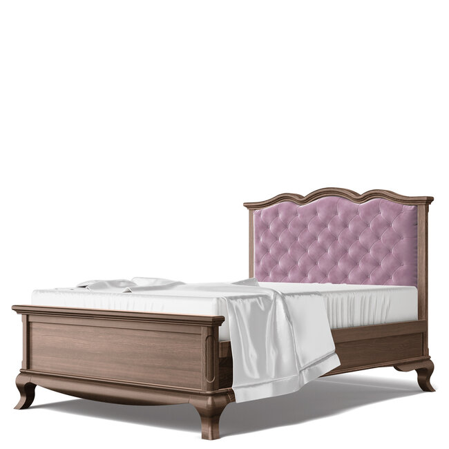 Romina Cleopatra Full Size Bed With Tufted Headboard