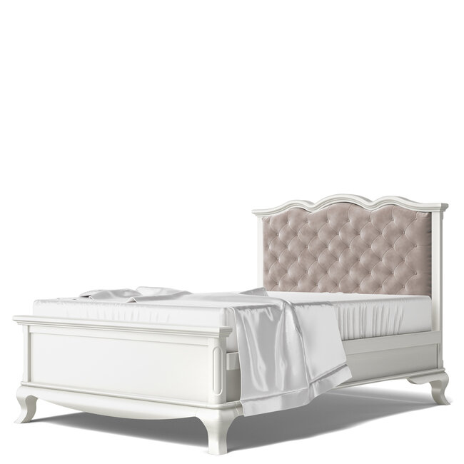 Romina Cleopatra Full Size Bed With Tufted Headboard