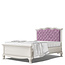 Romina Cleopatra Full Size Bed With Tufted Headboard