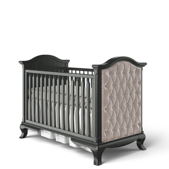 Romina Cleopatra Classic Crib With Tufted Sides