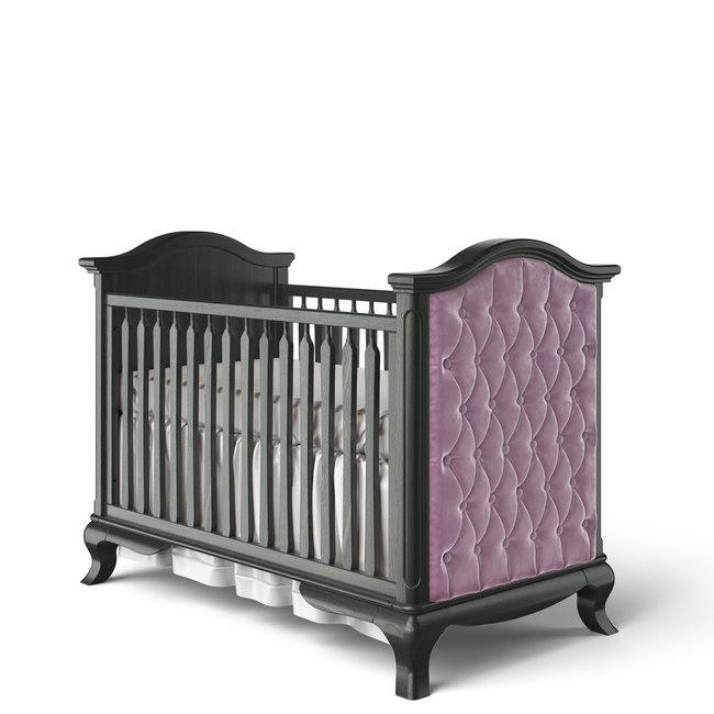 Romina Cleopatra Classic Crib With Tufted Sides