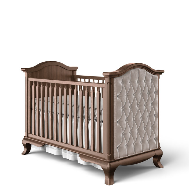 Romina Cleopatra Classic Crib With Tufted Sides