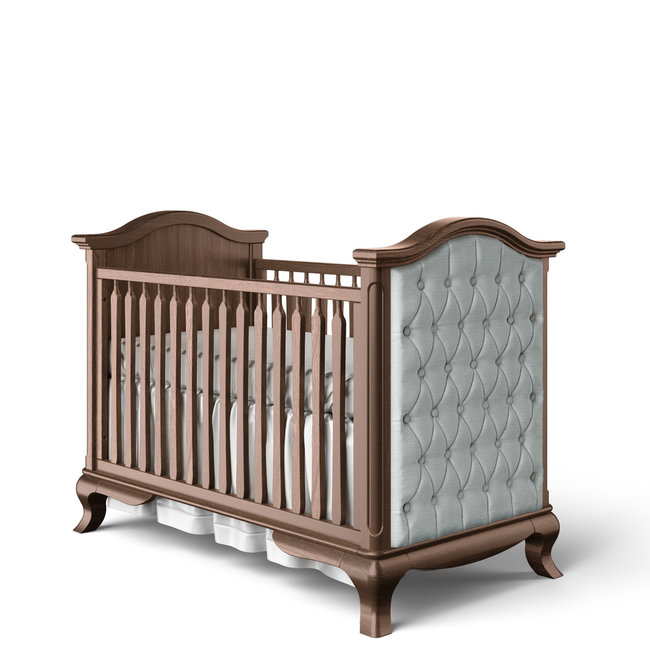 Romina Cleopatra Classic Crib With Tufted Sides