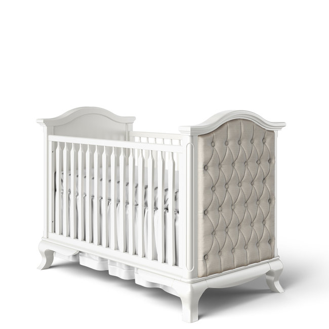 Romina Cleopatra Classic Crib With Tufted Sides