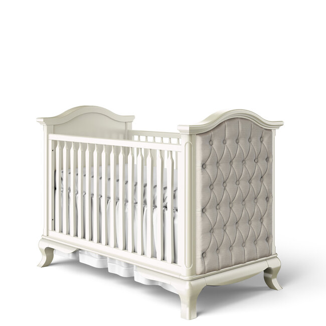 Romina Cleopatra Classic Crib With Tufted Sides
