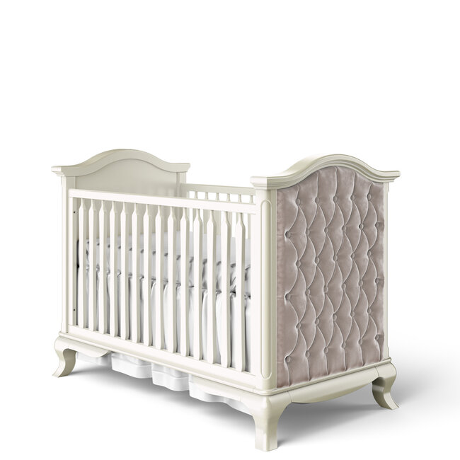 Romina Cleopatra Classic Crib With Tufted Sides