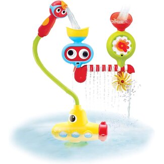 Yookidoo Yookidoo Kids Bath Toy - Submarine Spray Station - Battery Operated Water Pump with Hand Shower