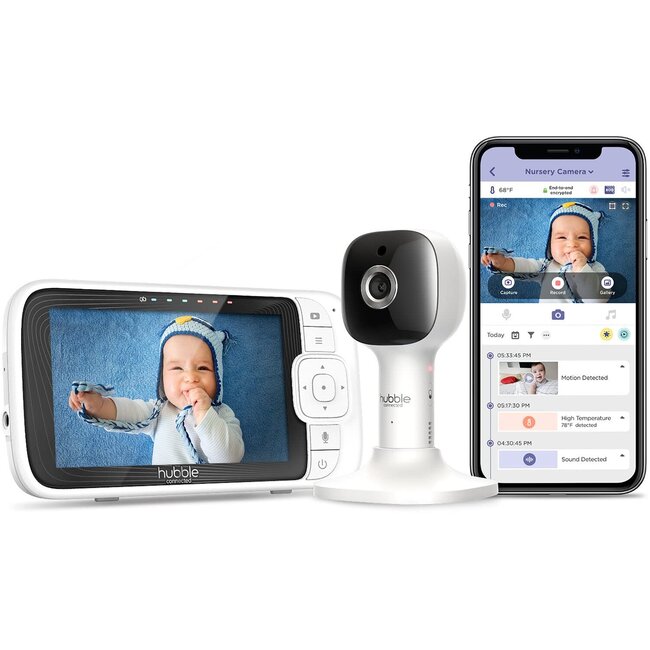 Hubble Connected Nursery Pal Cloud- Smart Video Baby Monitors