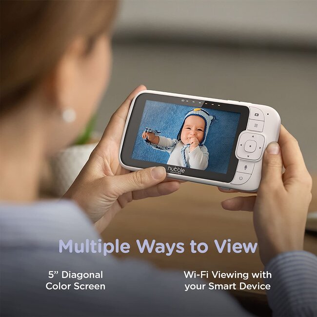 Hubble Connected Nursery Pal Cloud- Smart Video Baby Monitors