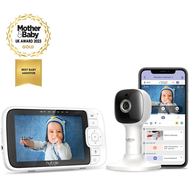 Hubble Connected Nursery Pal Cloud- Smart Video Baby Monitors