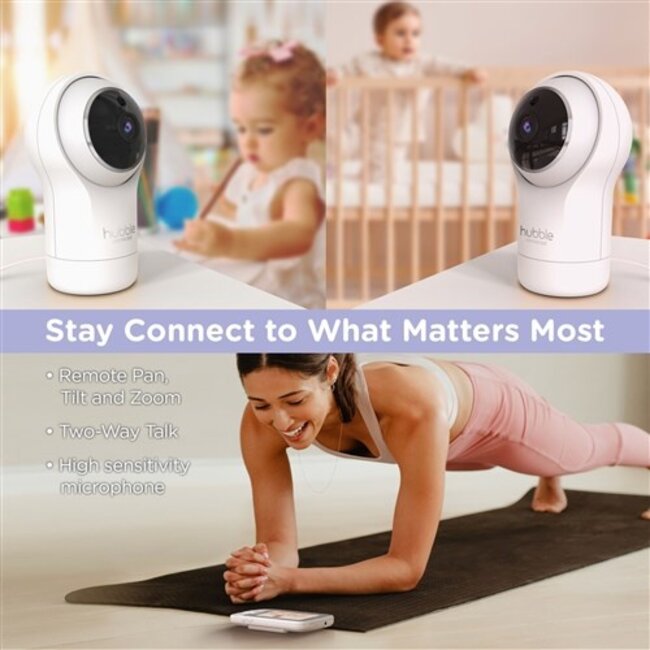 Hubble Connected View Pro Twin- Local Video Monitors