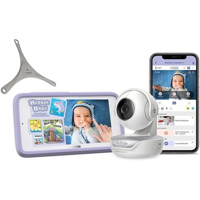 Hubble Connected Nursery Pal Deluxe- Smart Video Baby Monitors