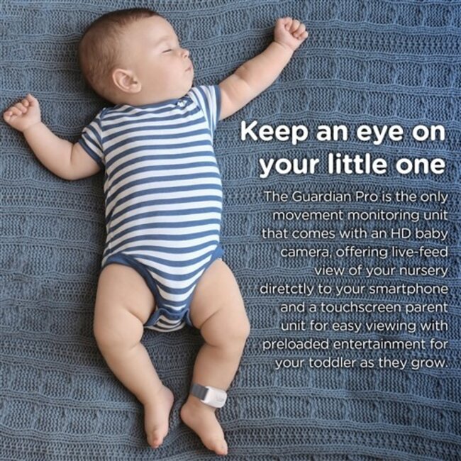 Hubble Connected Nursery Pal Guardian Pro- Smart Movement Monitors