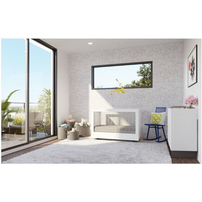 Spot On Square Roh Crib In White