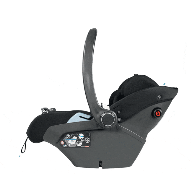 Peg Perego Primo Viaggio 4-35 Lounge on Wheels In True Black