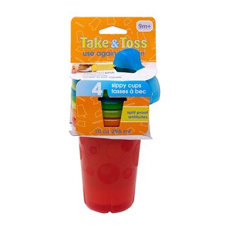 Tomy Tomy T & T 10 Ounce Sippy Cups 4 Pk