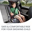 Britax Grow with You Harness-2-Booster Car Seat, 2-in-1 High Back Booster, Quick-Adjust 5-Point Harness, Mod Black