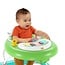 Bright Starts Tiny Trek 2-in-1 Baby Activity Walker with -Toy Station, Adjustable Height and Easy-Fold Frame, Jungle Vines Age 6 Months+