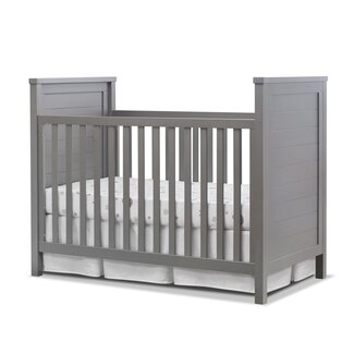 Sorelle Sorelle Farmhouse Classic Crib In Weathered Gray