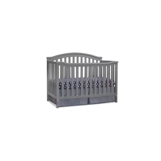 Sorelle Berkley 4 In 1 Convertible Crib In Gray