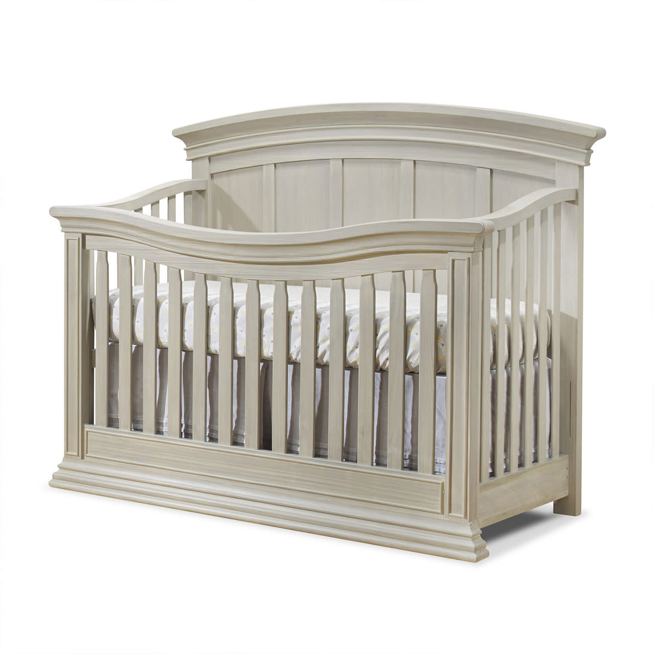 Sorelle Sorelle Verona In Convertible Crib In Heritage Fog