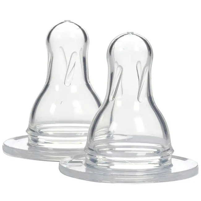 Dr. Browns Standard Replacement Silicone Nipple (2 In A Pack)