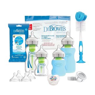 Dr. Brown Dr. Brown's Options Baby Bottle Gift Set Wide Neck Glass