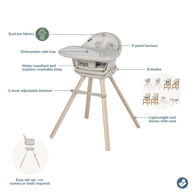 Maxi Cosi Moa 8 In 1 High Chair