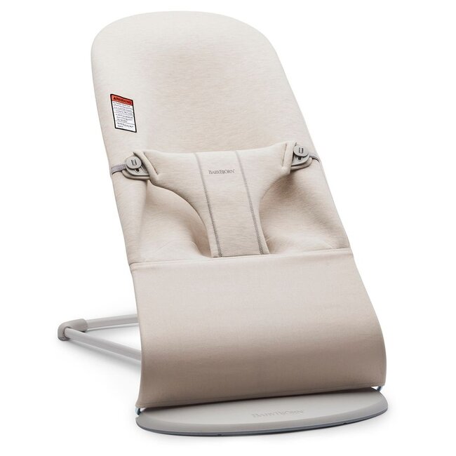 BabyBjorn Bouncer Bliss Light Gray Frame 0-2 Years