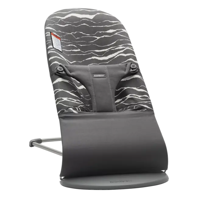 BabyBjorn Bouncer Bliss Dark Grey Frame 0-2 Years