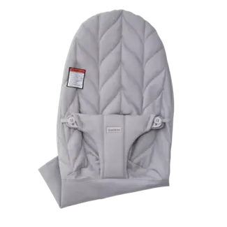Baby Bjorn BABYBJORN Fabric Seat for Bouncer Light Gray/Cotton/Petal Quilt