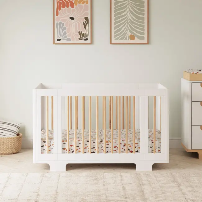 Baby Letto Yuzu 8 In 1 Convertible Crib With Toddler Rail