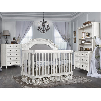 Evolur Baby Evolur Baby Julienne Convertible Crib With Sunbrella Grey Fabric