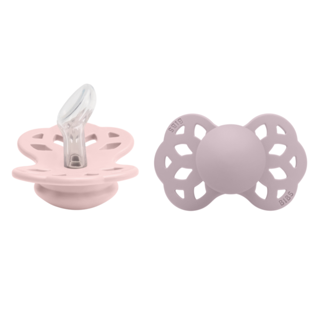 BIBS Pacifier INFINITY Silicone 2 PK Anatomical