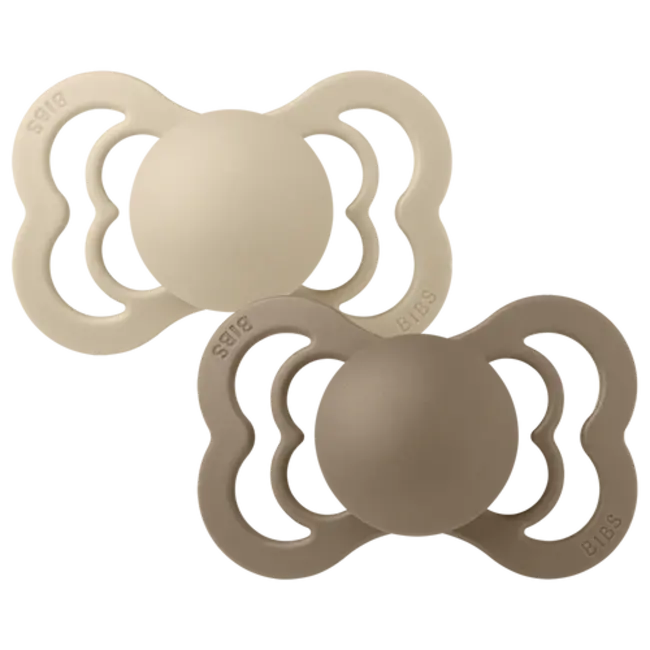 BIBS Pacifier SUPREME Silicone 2 PK