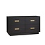 Natart Signature Series Como King Double Dresser 65" (8 Drawers)